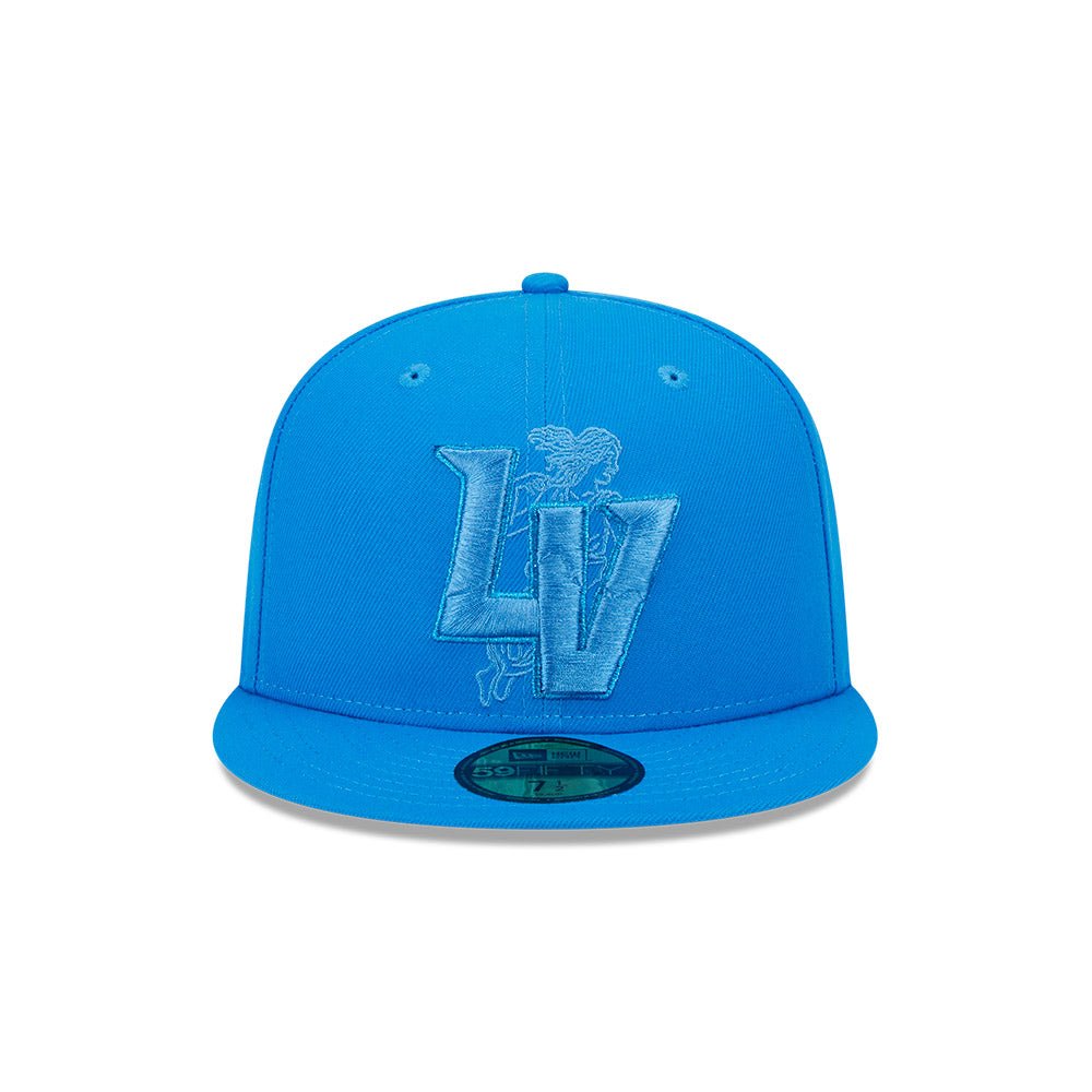 59FIFTY Zodiac ラスベガス・アビエイターズ ライトブルー グレーアンダーバイザー