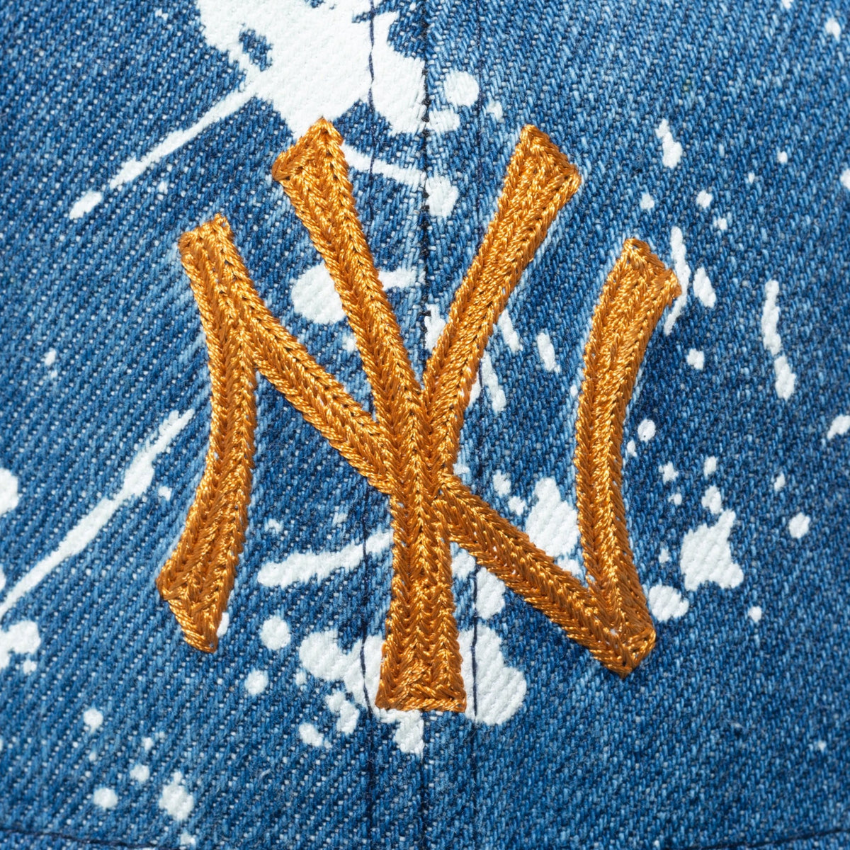 東京正規取扱店 ニューエラ DAMAGED DENIM NEW YORK YANKEE ペンキ