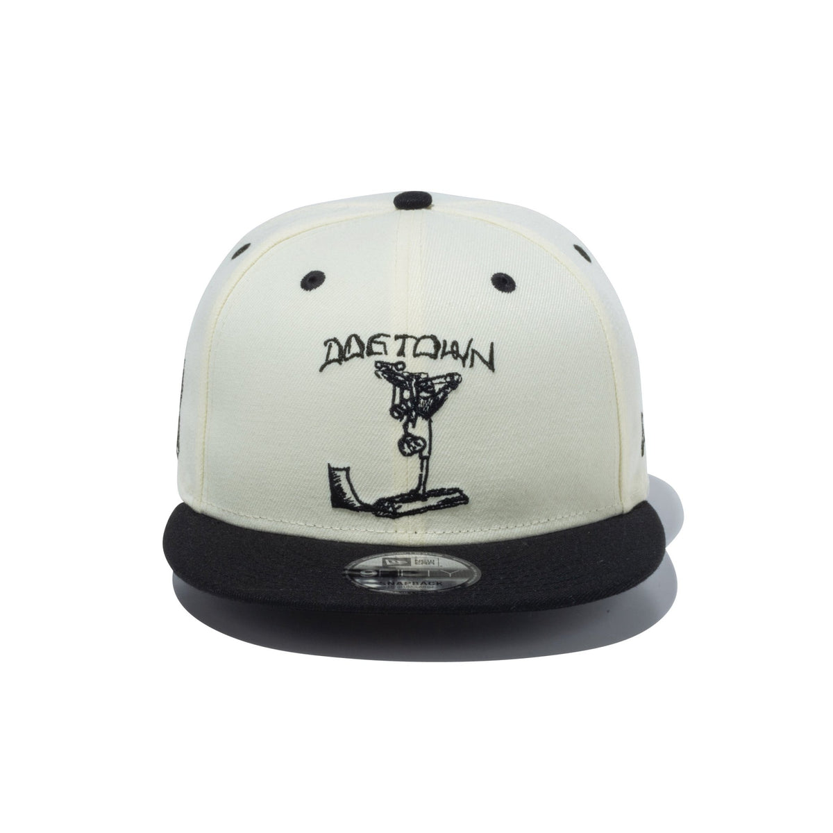 9FIFTY DOG TOWN ドッグタウン ロゴ クロームホワイト ブラック