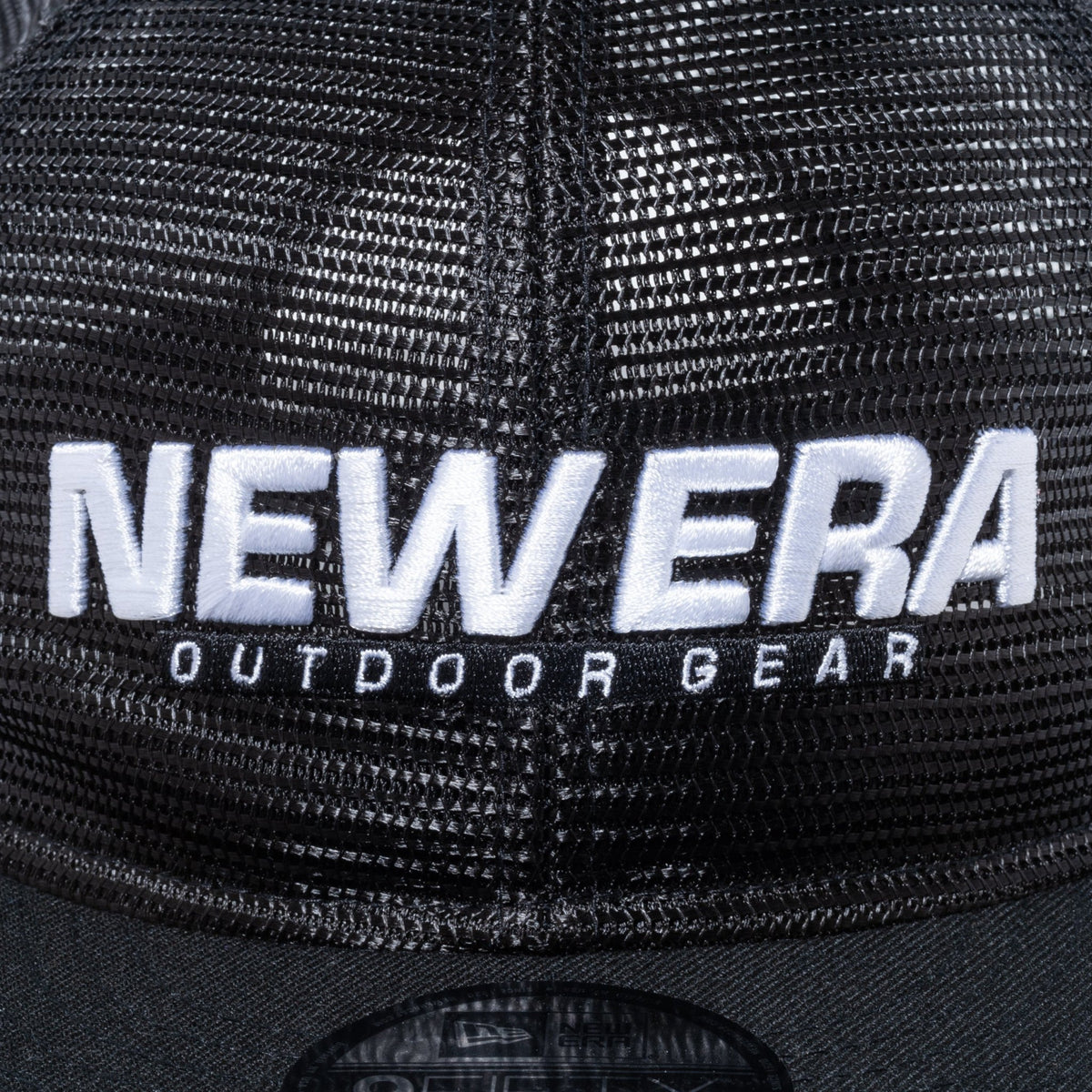 9FIFTY トラッカー Full Mesh New Era Outdoor Gear Logo ブラック 【ニューエラアウトドア】