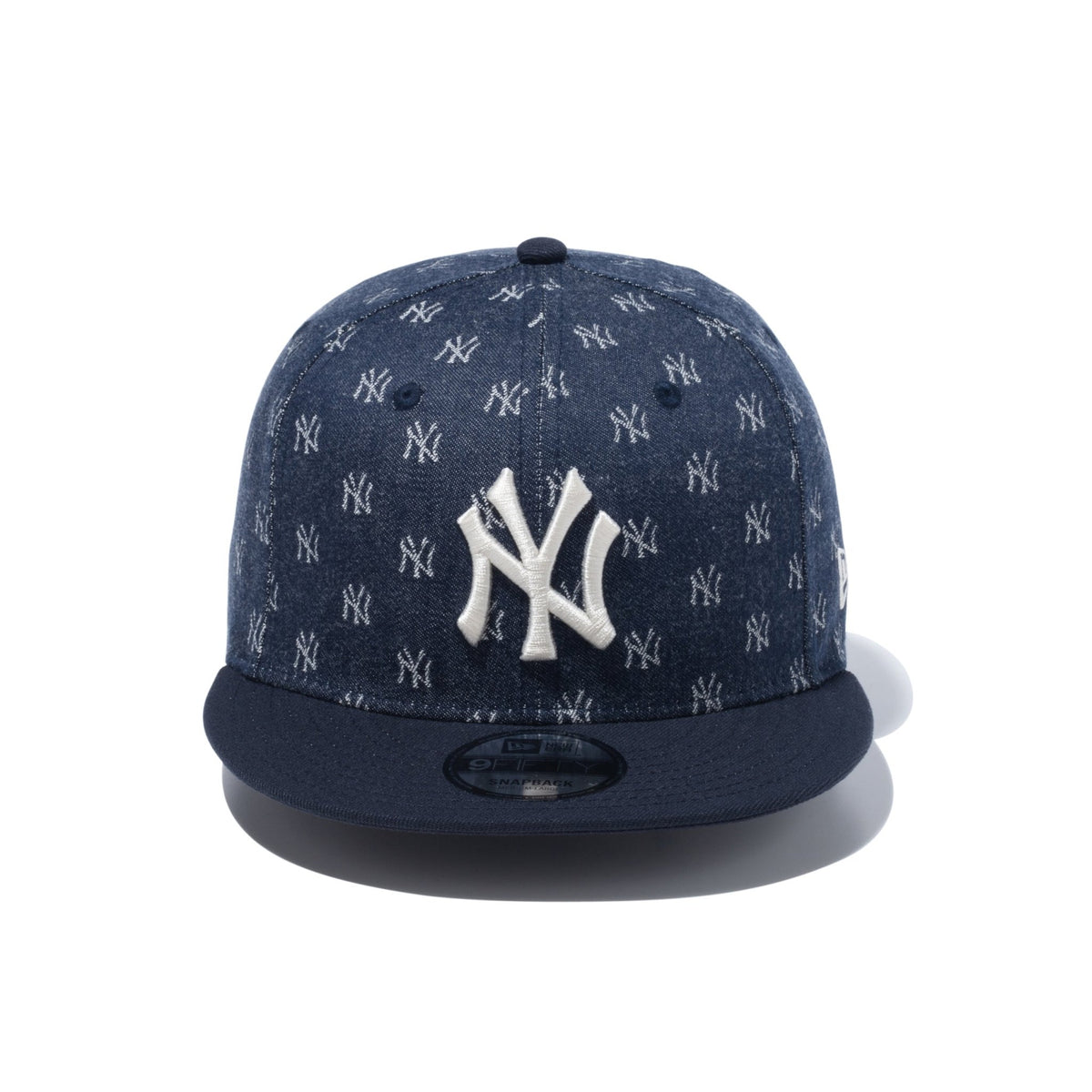 9FIFTY MLB Jacquard ニューヨーク・ヤンキース ネイビー × クローム ネイビーバイザー | ニューエラオンラインストア