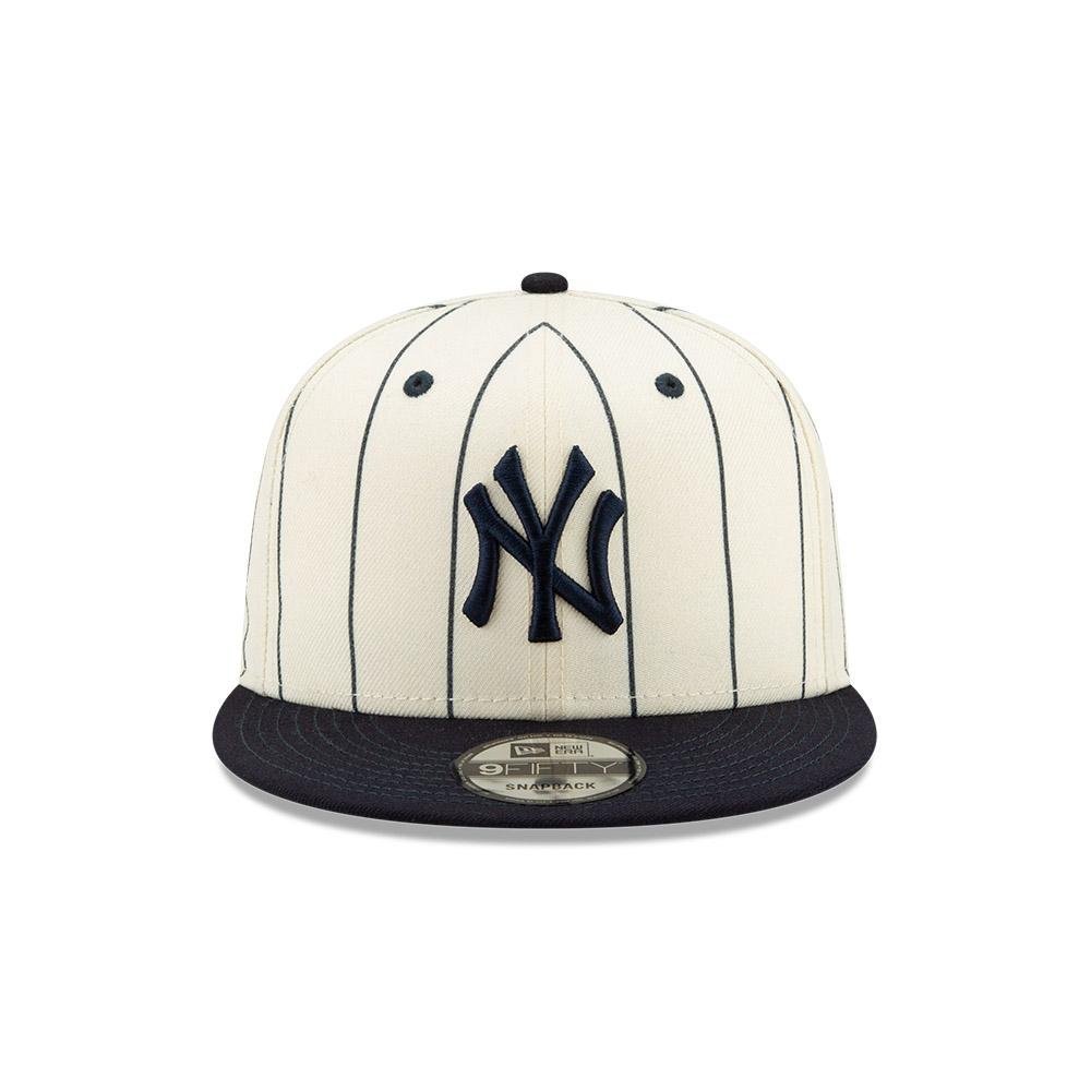 9FIFTY MLB Pinstripe ニューヨーク・ヤンキース グレーアンダー