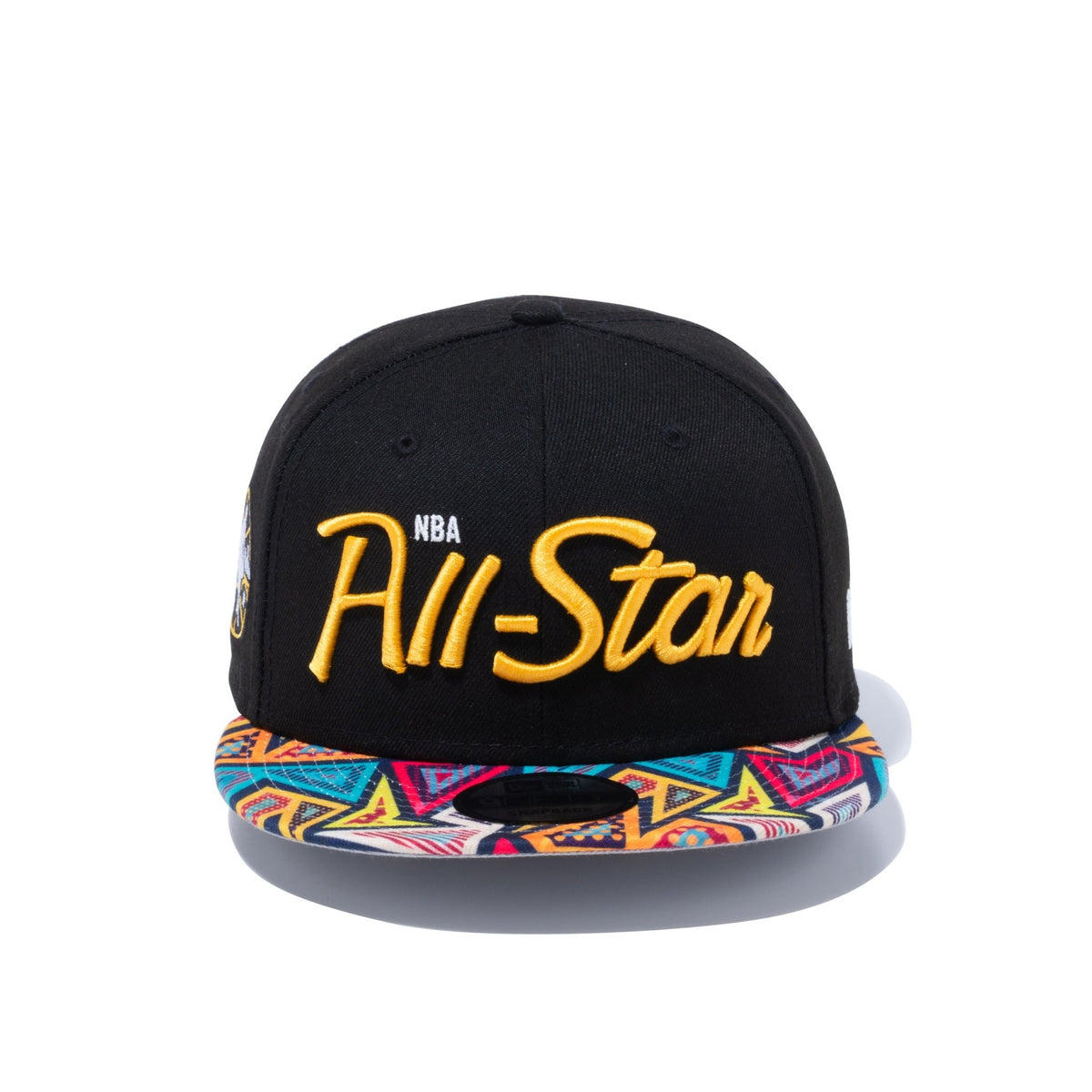 9FIFTY NBA All-Star 2022 スクリプトロゴ パターンバイザー ブラック