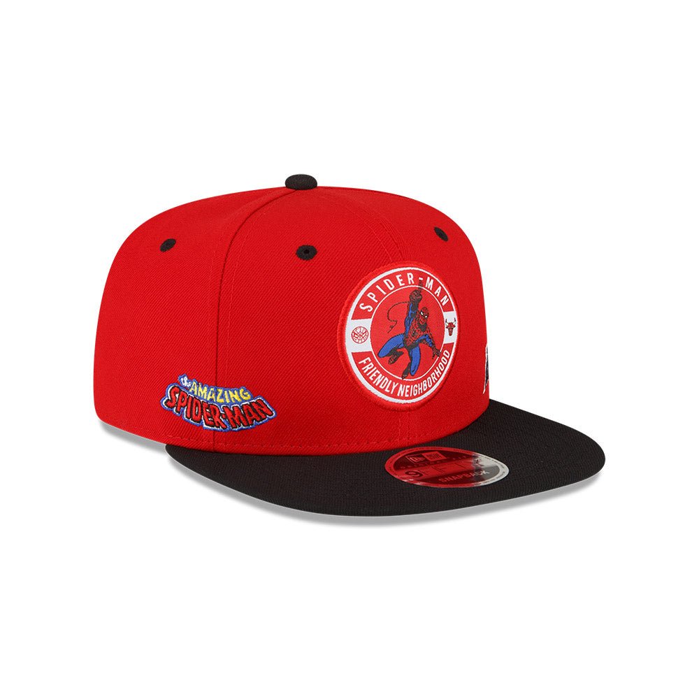 9FIFTY NBA x Marvel シカゴ・ブルズ スパイダーマン スカーレット