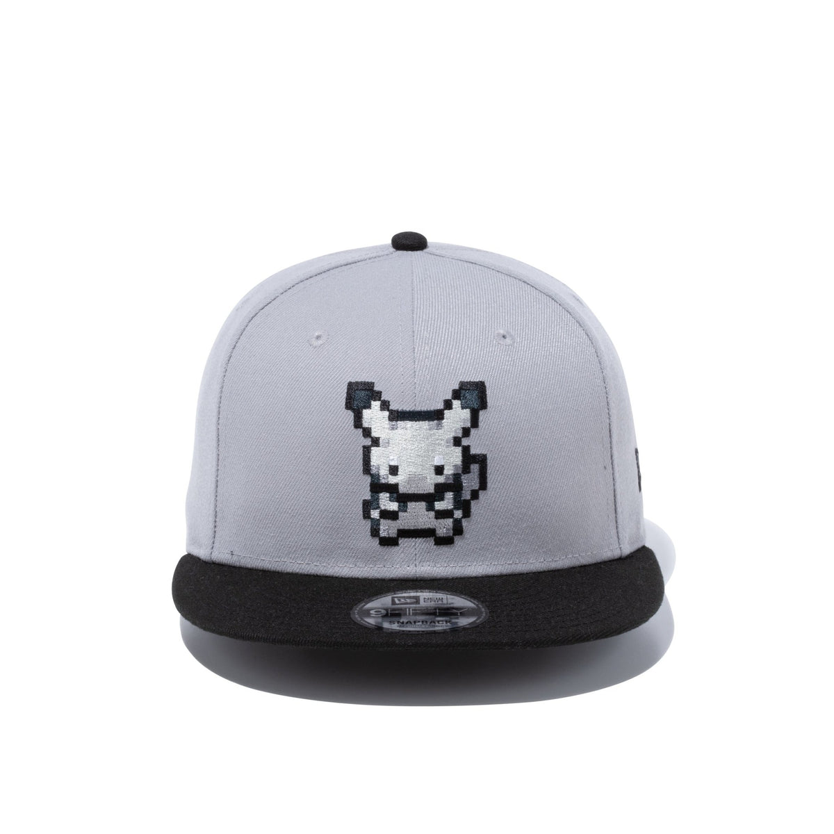 9FIFTY Pokémon ポケモン 8Bit ピカチュウ グレー ブラックバイザー