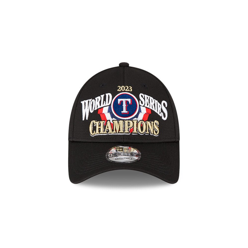 9FORTY 2023 MLB World Series Champions Locker Room Cap テキサス 