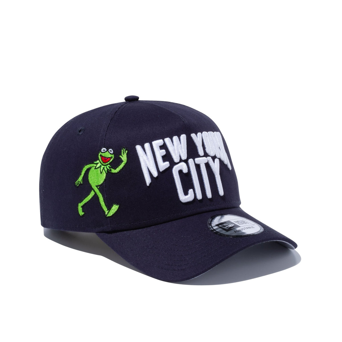 9FORTY A-Frame Kermit the Frog カーミット NEW YORK CITY ネイビー