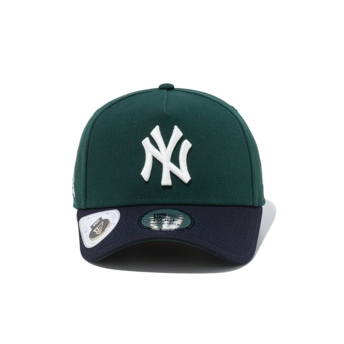 【ゴルフ】9FORTY A-Frame On Par New York Yankees ニューヨーク・ヤンキース ダークグリーン/ネイビー