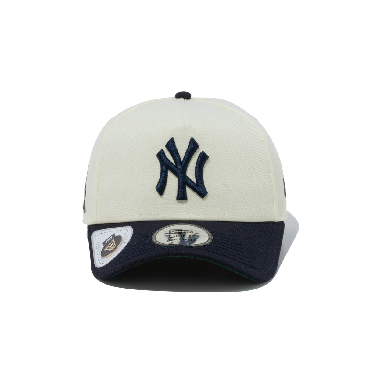 【ゴルフ】9FORTY A-Frame On Par New York Yankees ニューヨーク・ヤンキース クロームホワイト/ネイビー