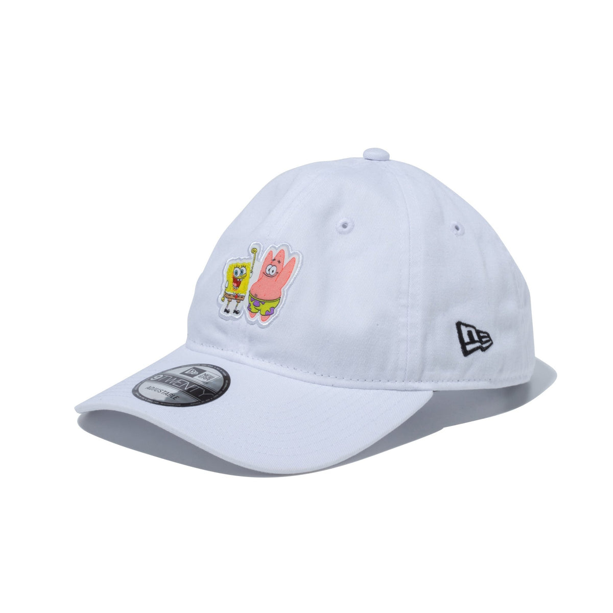 スポンジボブ ☆ New Era メッシュ ホワイト キャップ A-