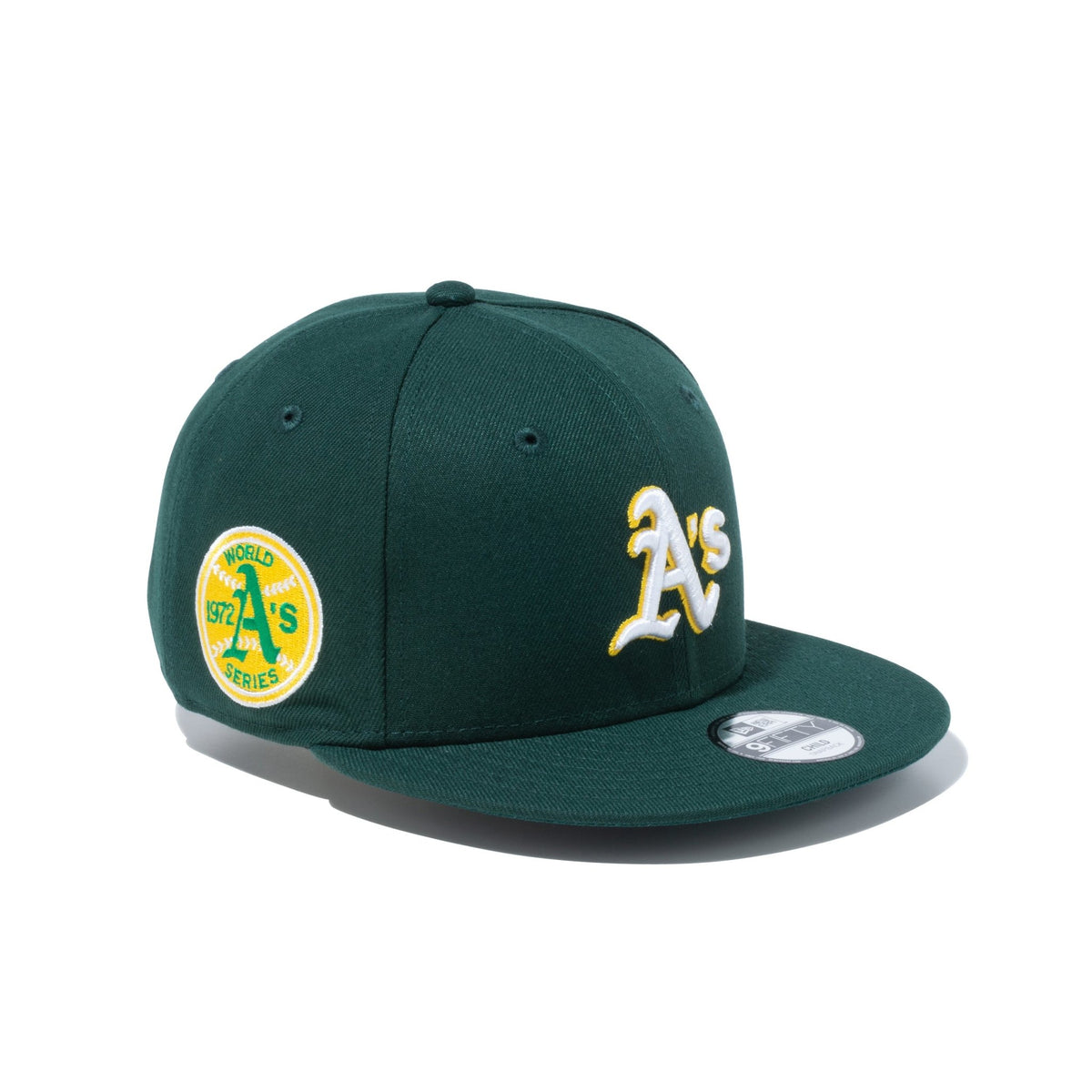 Child 9FIFTY MLB Side Patch オークランド・アスレチックス ダーク