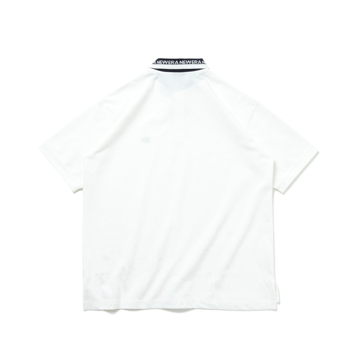 半袖 オーバーサイズド ポロシャツ Collar Logo オフホワイト