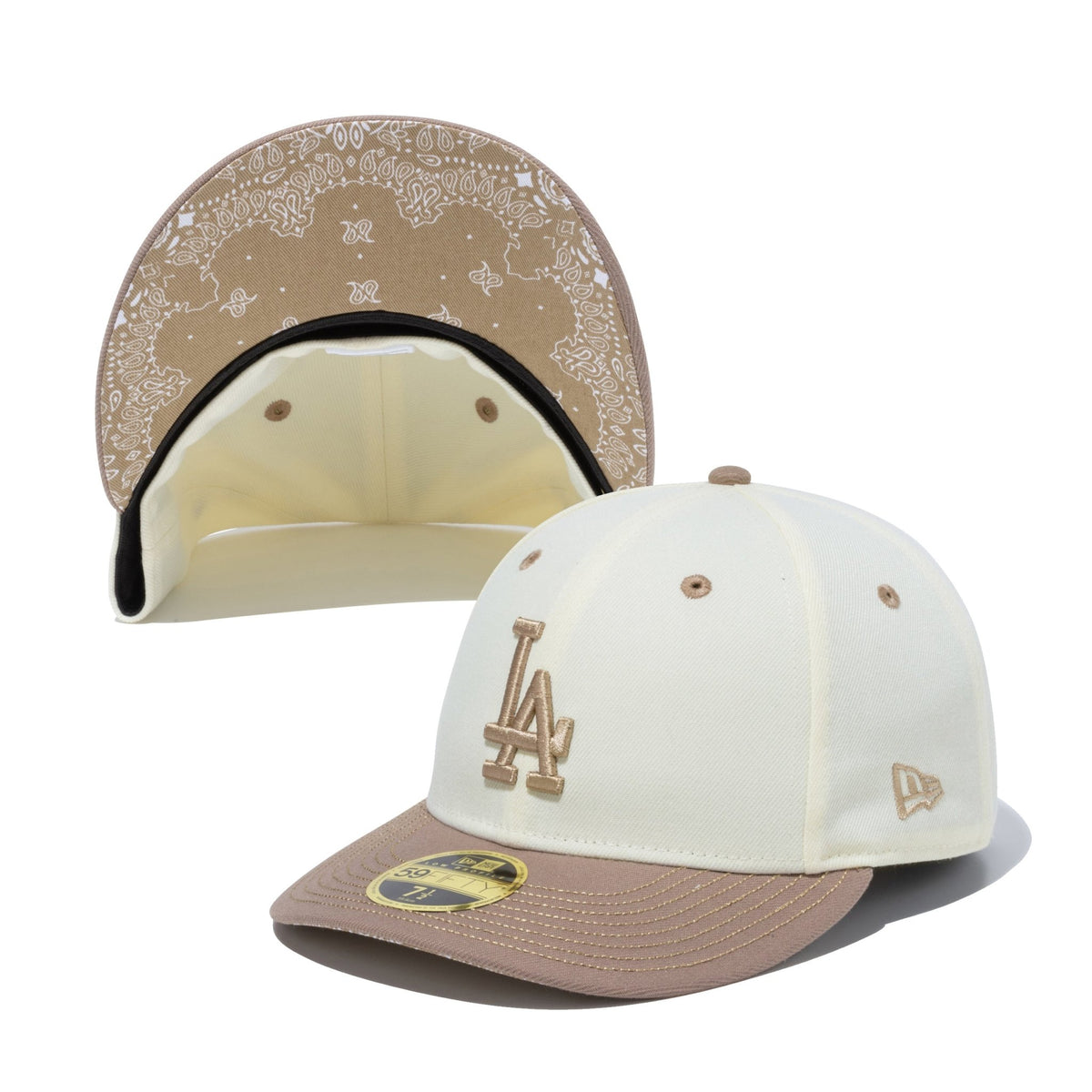 LP 59FIFTY MLB 2-Tone Paisley ロサンゼルス・ドジャース