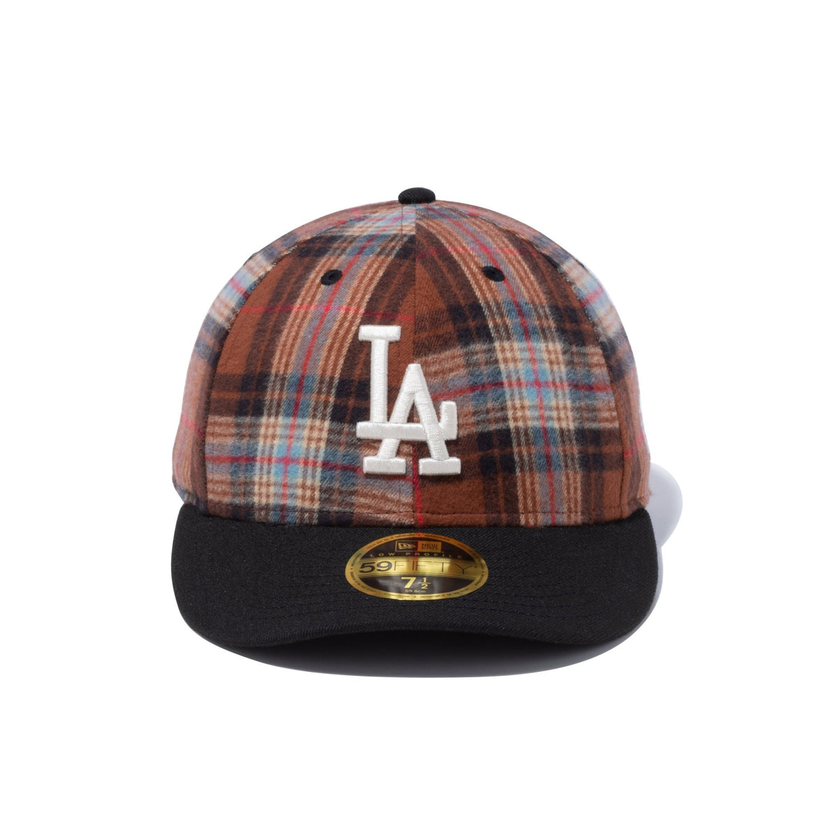 LP 59FIFTY MLB Plaid タータンチェック ロサンゼルス