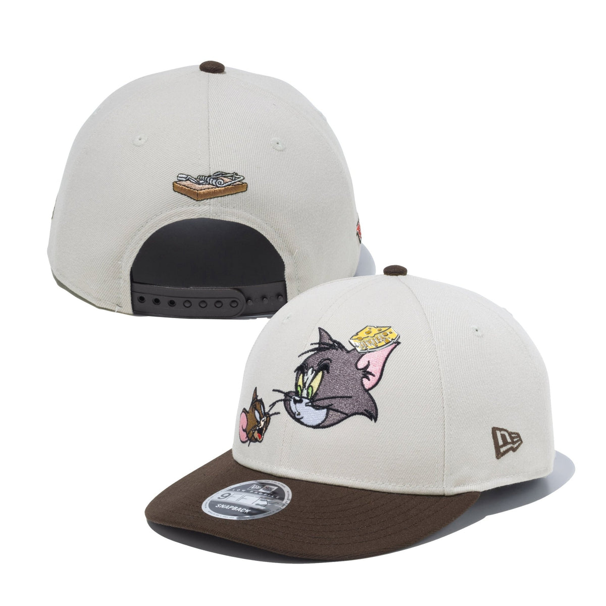 LP 9FIFTY TOM and JERRY トムとジェリー ピンズ ストーン ウォルナットバイザー