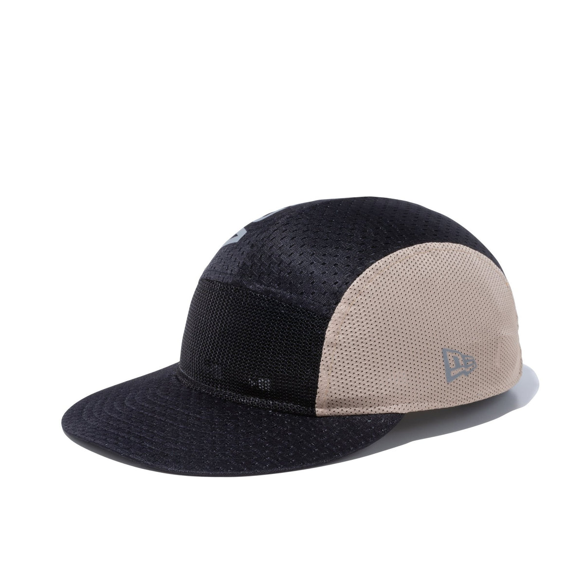 ジェットキャップ テックマルチメッシュ NEW ERA ブラック ダークベージュ 【ニューエラ アウトドア】 ニューエラオンラインストア