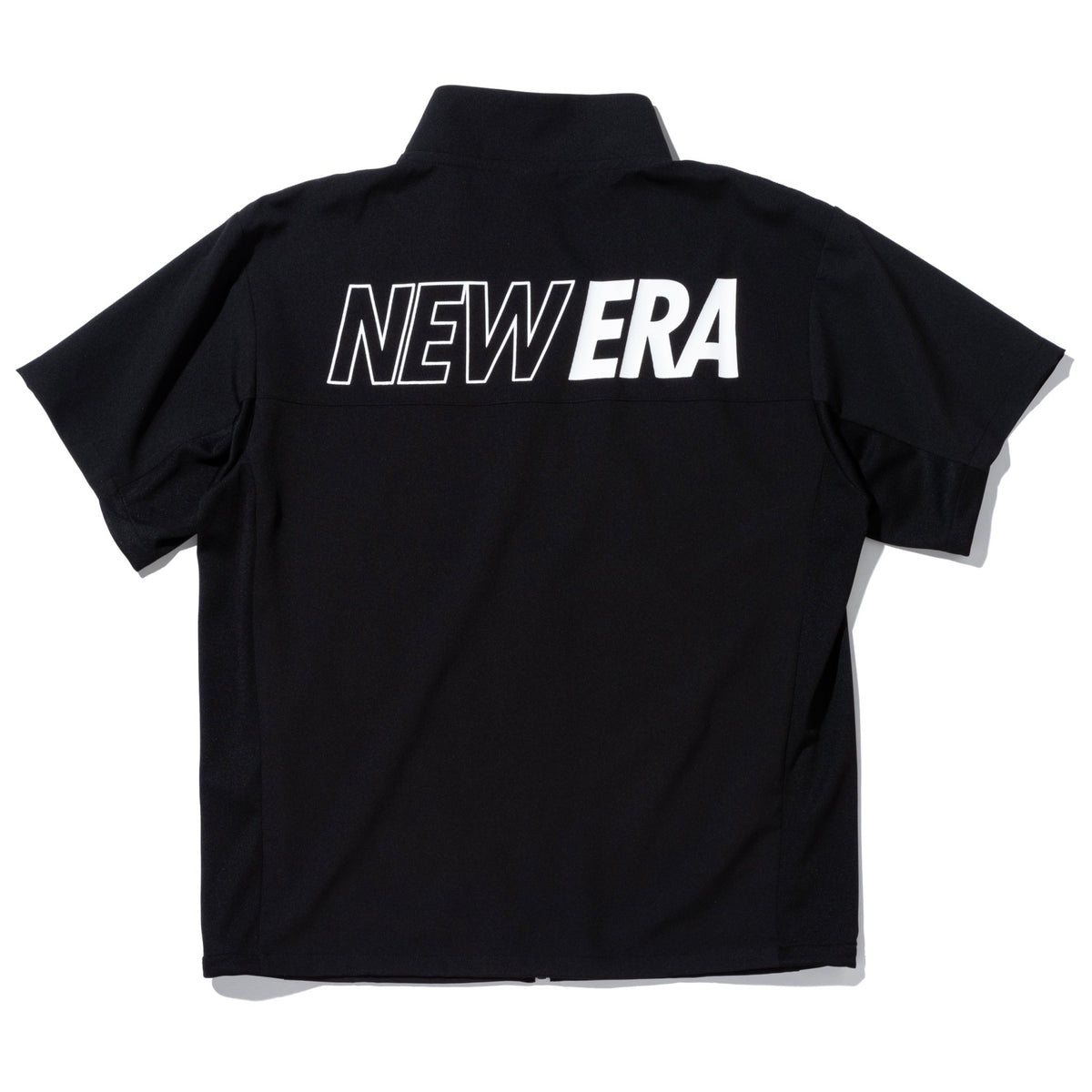 半袖 クロスウェアジャケット NEW ERA ブラック × ブラック 