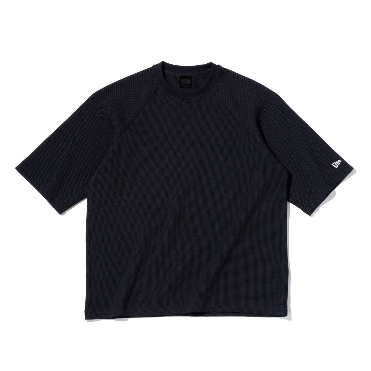 半袖 ワッフル Tシャツ オーバーサイズド BLACK LABEL SS23 ブラック