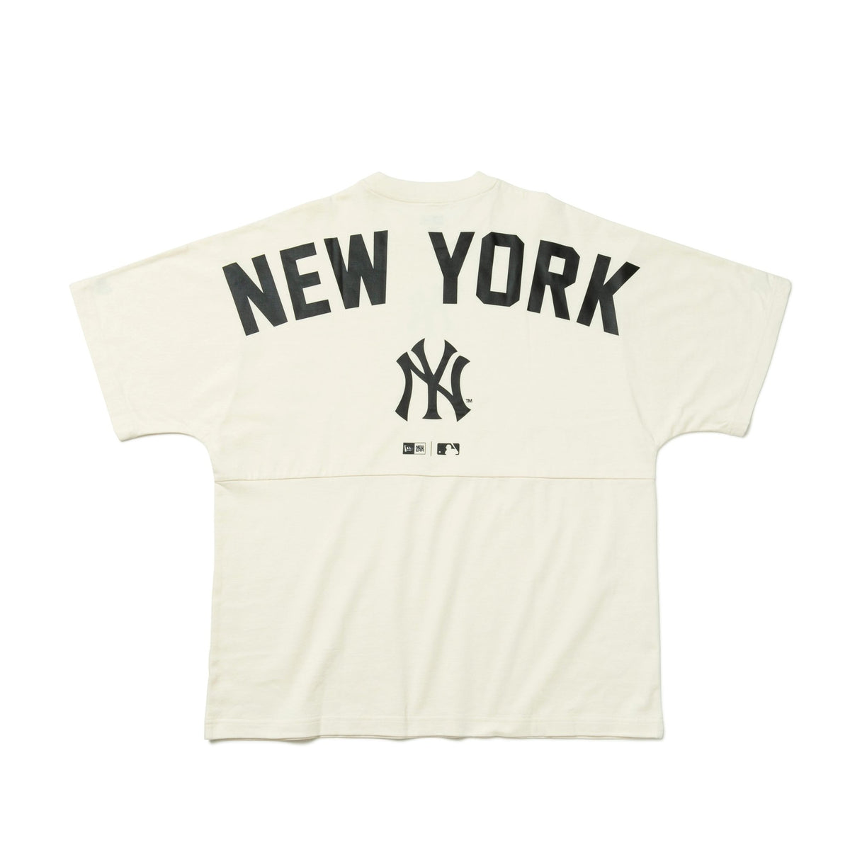 半袖 オーバーサイズド ドロップショルダー コットン Tシャツ MLB