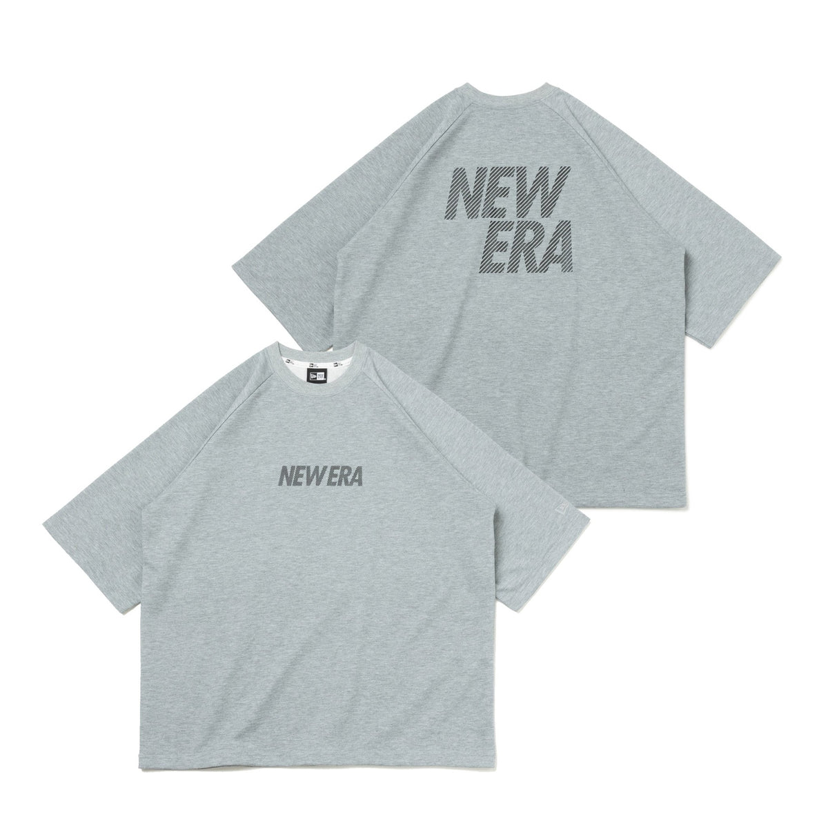 ドライスウェット 半袖 Tシャツ NEW ERA グレー 【 Performance 