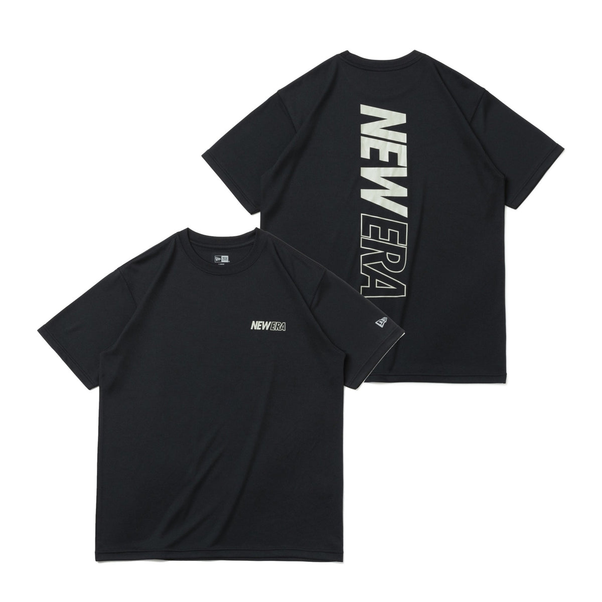 半袖 テック Tシャツ Rear Vertical Logo ブラック【 Performance 