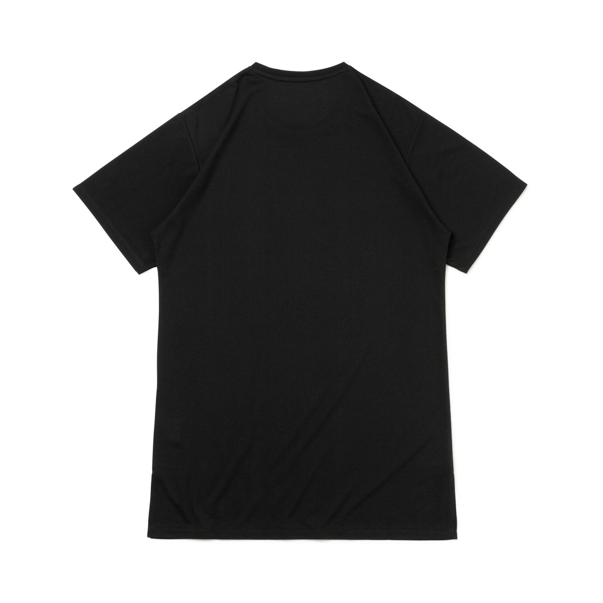 Women's 半袖 ロング Tシャツ ブラック【 Performance Apparel 