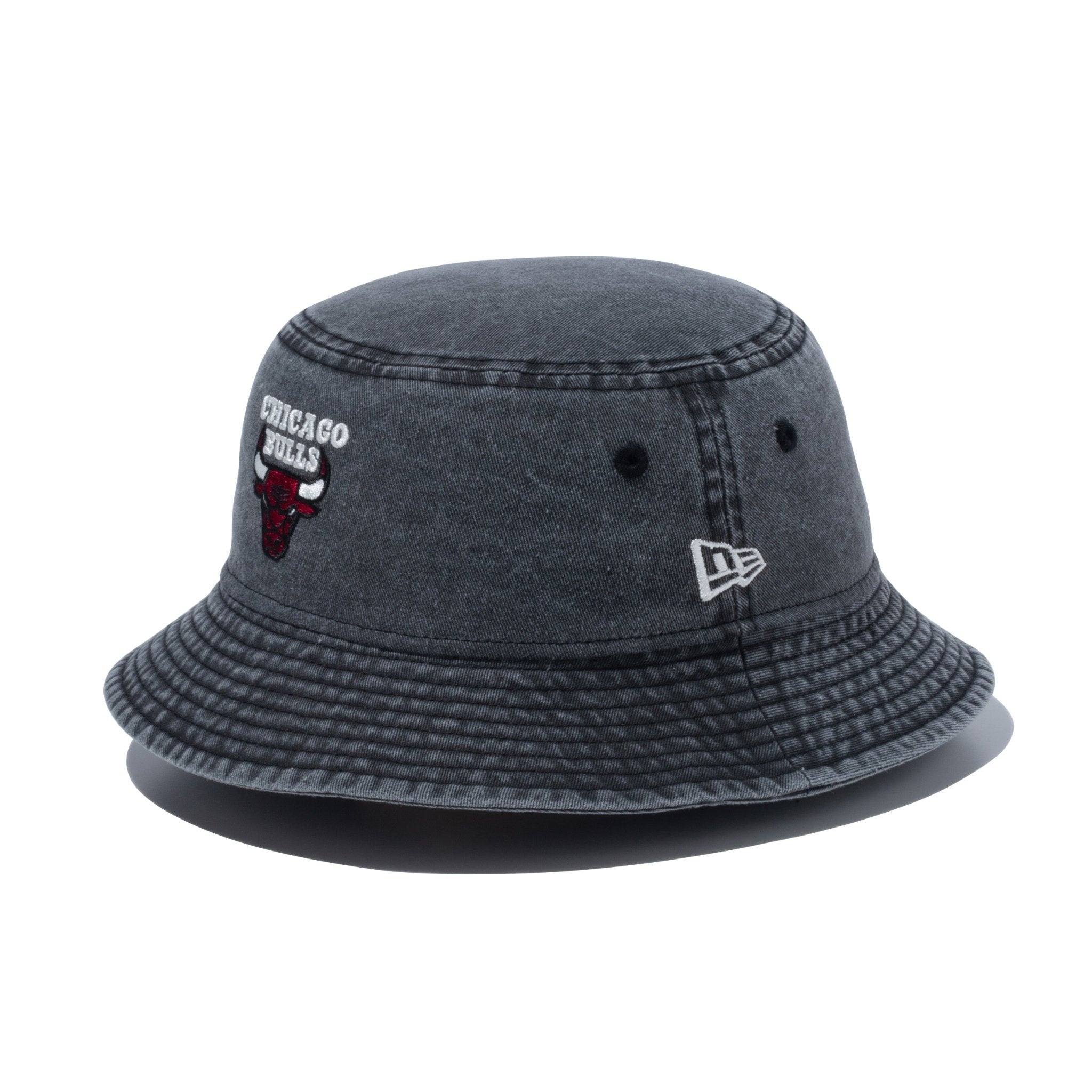 バケット01 NBA Bucket Hat Acid Wash シカゴ・ブルズ ブラック 