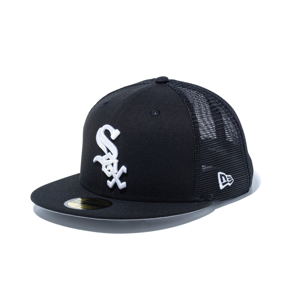 59FIFTY トラッカー シカゴ・ホワイトソックス ブラック - 14379036-700 | NEW ERA ニューエラ公式オンラインストア