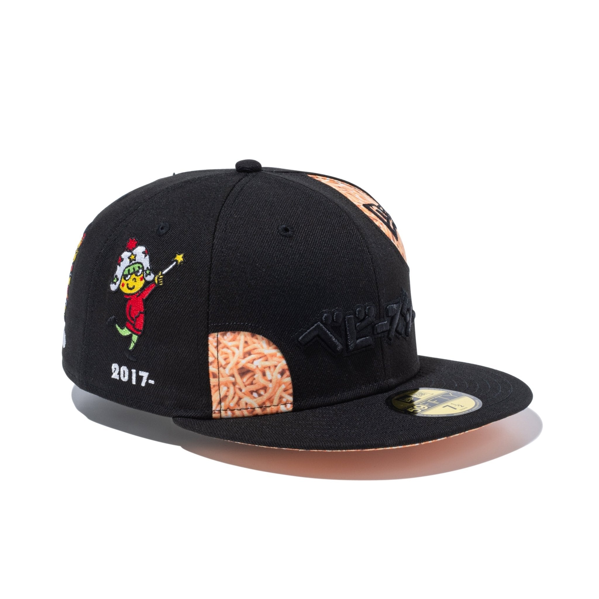 59FIFTY おやつカンパニー ベビースターラーメン オールオーバー ブラック | ニューエラオンラインストア