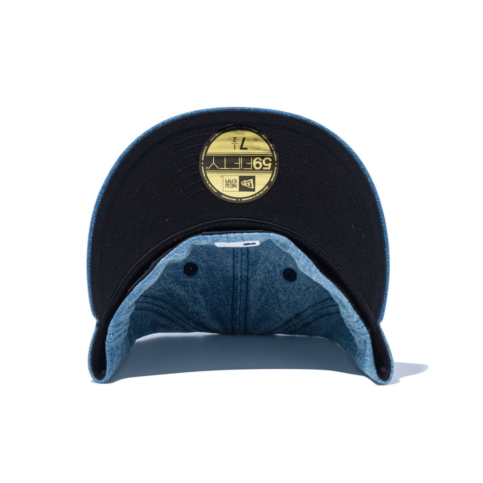 59FIFTY ロサンゼルス・ドジャース ウォッシュドデニム × ホワイト - 14525217 - 700 | NEW ERA ニューエラ公式オンラインストア