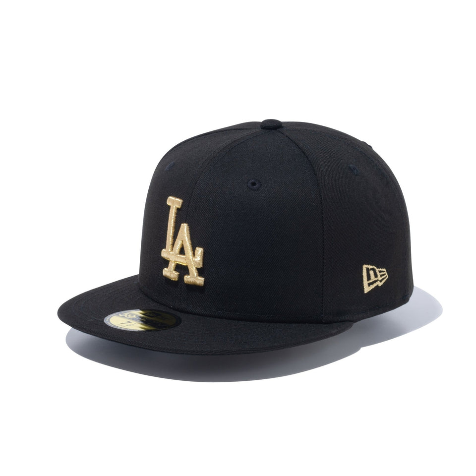 59FIFTY ロサンゼルス・ドジャース ブラック × ゴールド - 14525222 - 700 | NEW ERA ニューエラ公式オンラインストア