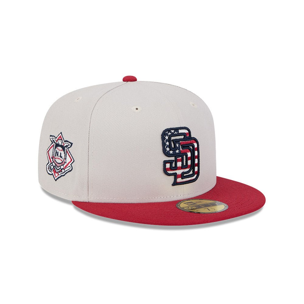 59FIFTY オンフィールド 2024 MLB 4th of July サンディエゴ・パドレス ストーン | ニューエラオンラインストア