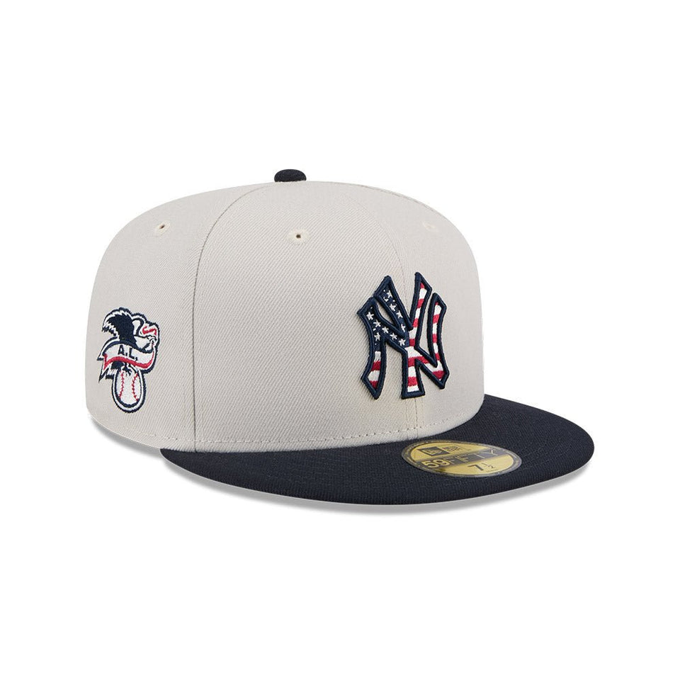 59FIFTY オンフィールド 2024 MLB 4th of July ニューヨーク・ヤンキース ストーン