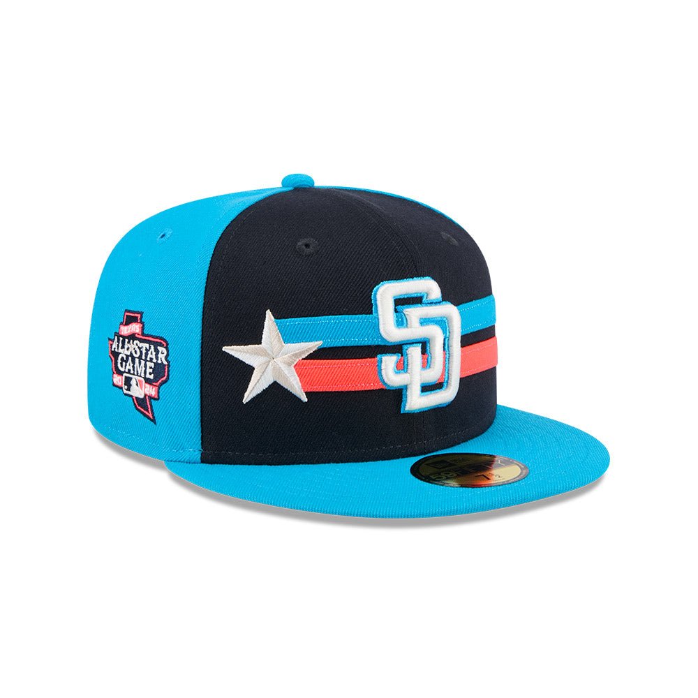 59FIFTY オンフィールド 2024 MLB All-Star Game サンディエゴ・パドレス コーラルブルー | ニューエラオンラインストア