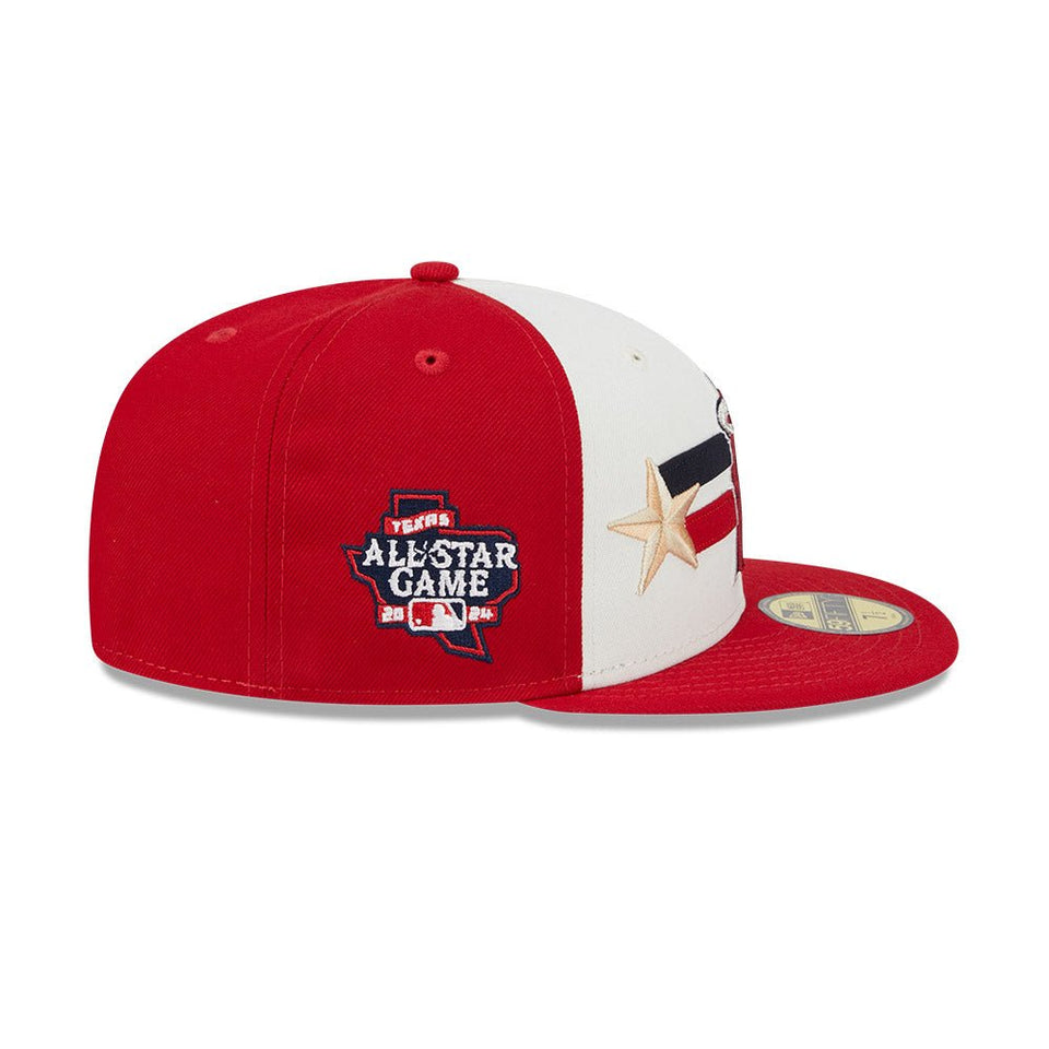 59FIFTY オンフィールド 2024 MLB All - Star Game workout ロサンゼルス・エンゼルス クロームホワイト / レッド - 14322847 - 700 | NEW ERA ニューエラ公式オンラインストア