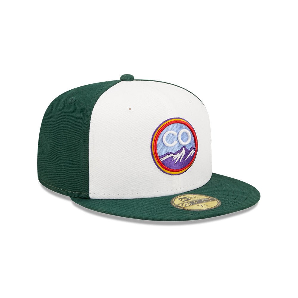 59FIFTY オンフィールド 2024 MLB City Connect コロラド・ロッキーズ ホワイト / ダークグリーン | ニューエラ オンラインストア