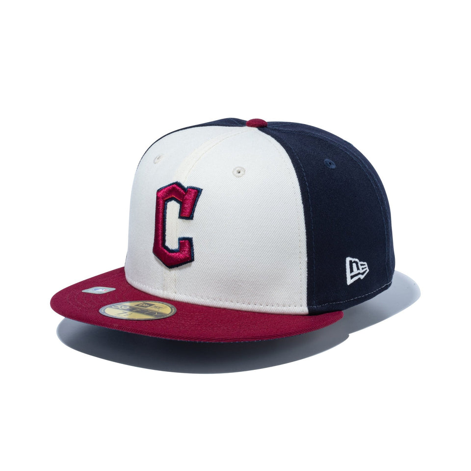 59FIFTY オンフィールド 2024 MLB City Connect クリーブランド・ガーディアンズ クロームホワイト / ネイビー / マルーン - 14171518-700 | NEW ERA ニューエラ公式オンラインストア