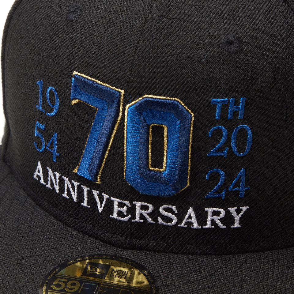 59FIFTY 59FIFTY 70th Anniversary ブラック - 14334353 - 700 | NEW ERA ニューエラ公式オンラインストア