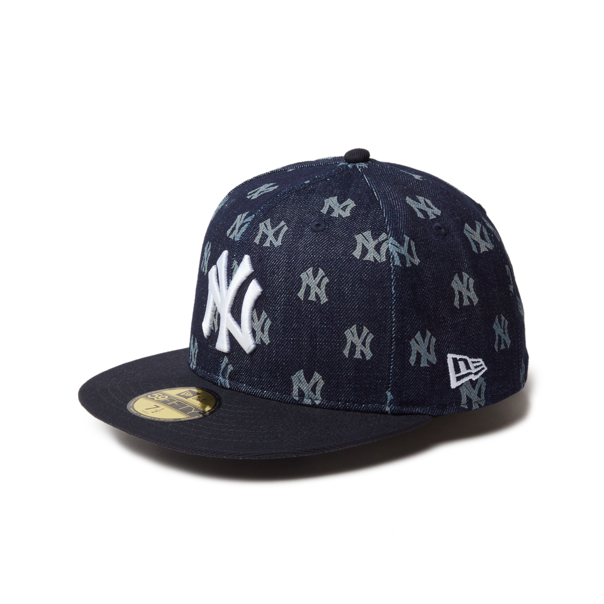 59FIFTY Denim Monogram ニューヨーク・ヤンキース インディゴデニム