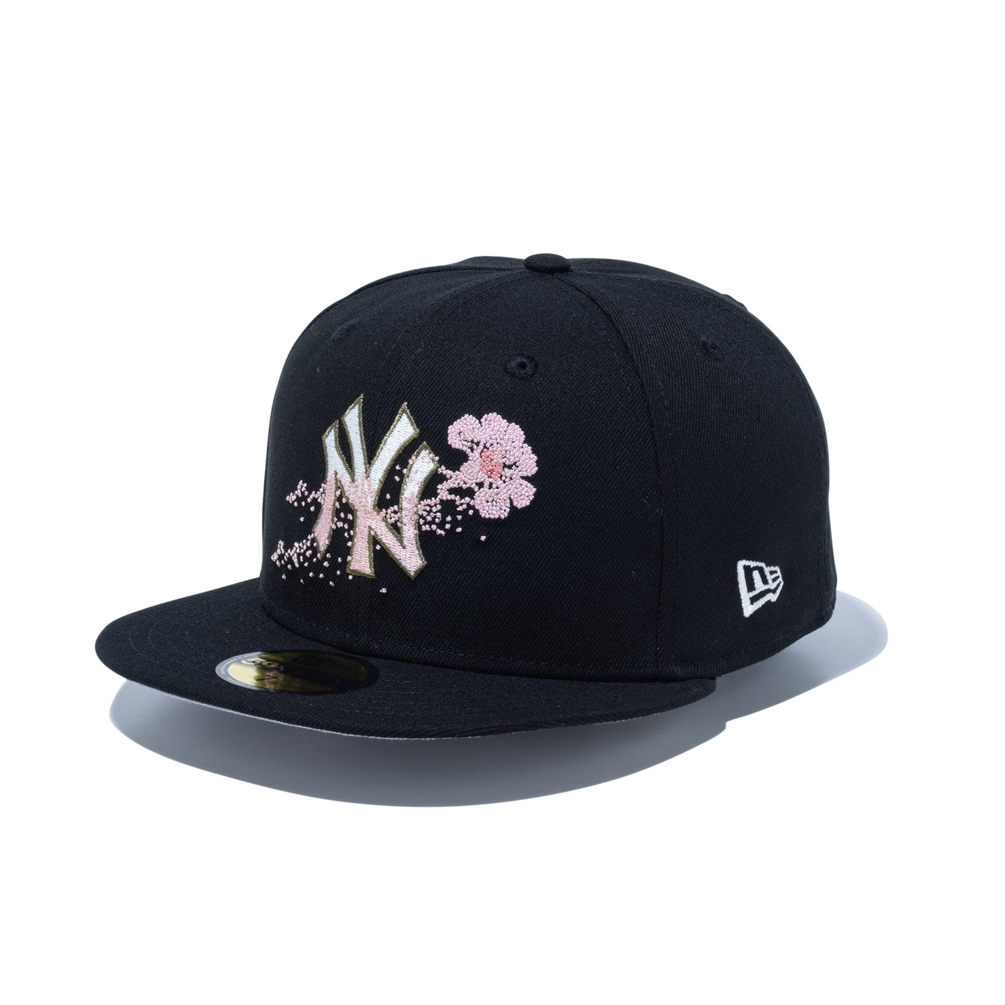 59FIFTY Dotted Floral ニューヨーク・ヤンキース ブラック 