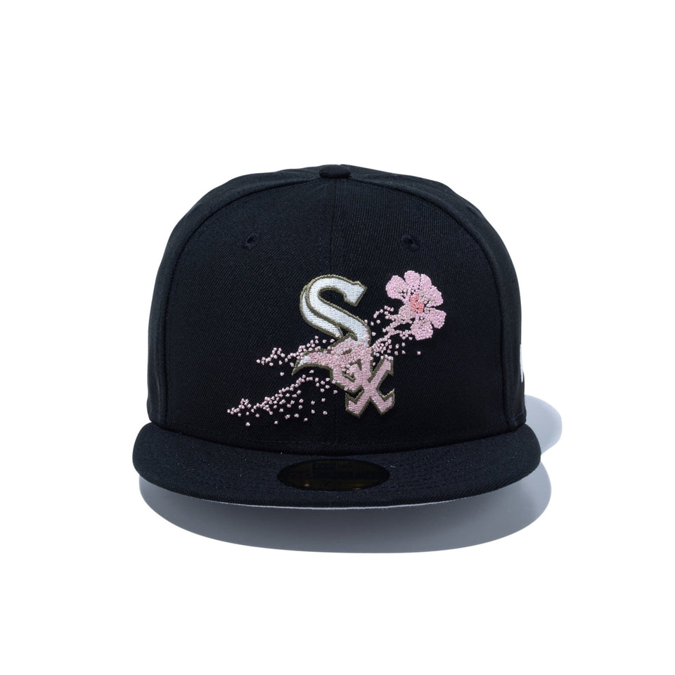 59FIFTY Dotted Floral シカゴ・ホワイトソックス ブラック 