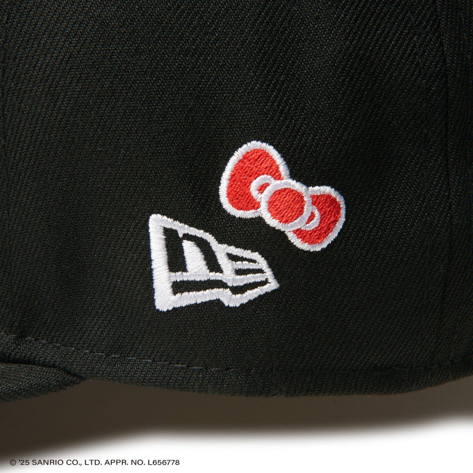 59FIFTY HELLO KITTY キャップ ブラック - 14348625 - 700 | NEW ERA ニューエラ公式オンラインストア