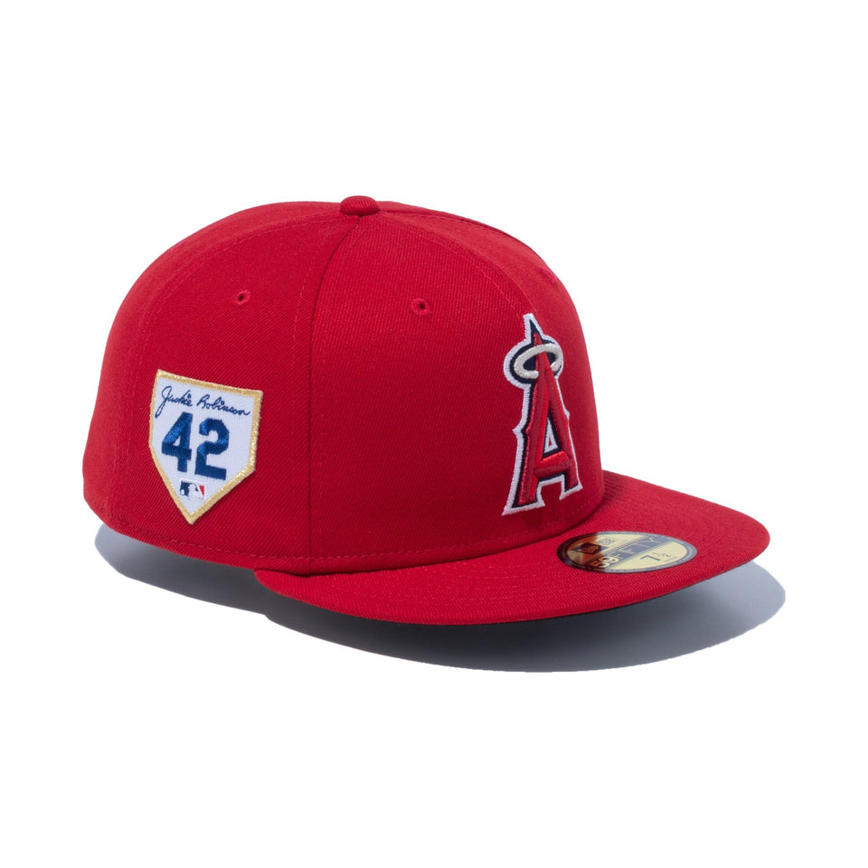 59FIFTY Jackie Robinson Day 2024 ロサンゼルス・エンゼルス スカーレット | ニューエラオンラインストア