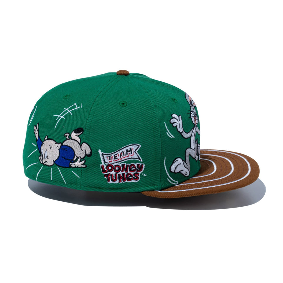 59FIFTY Looney Tunes マルチキャラクター グリーン - 14324560-700 | NEW ERA ニューエラ公式オンラインストア