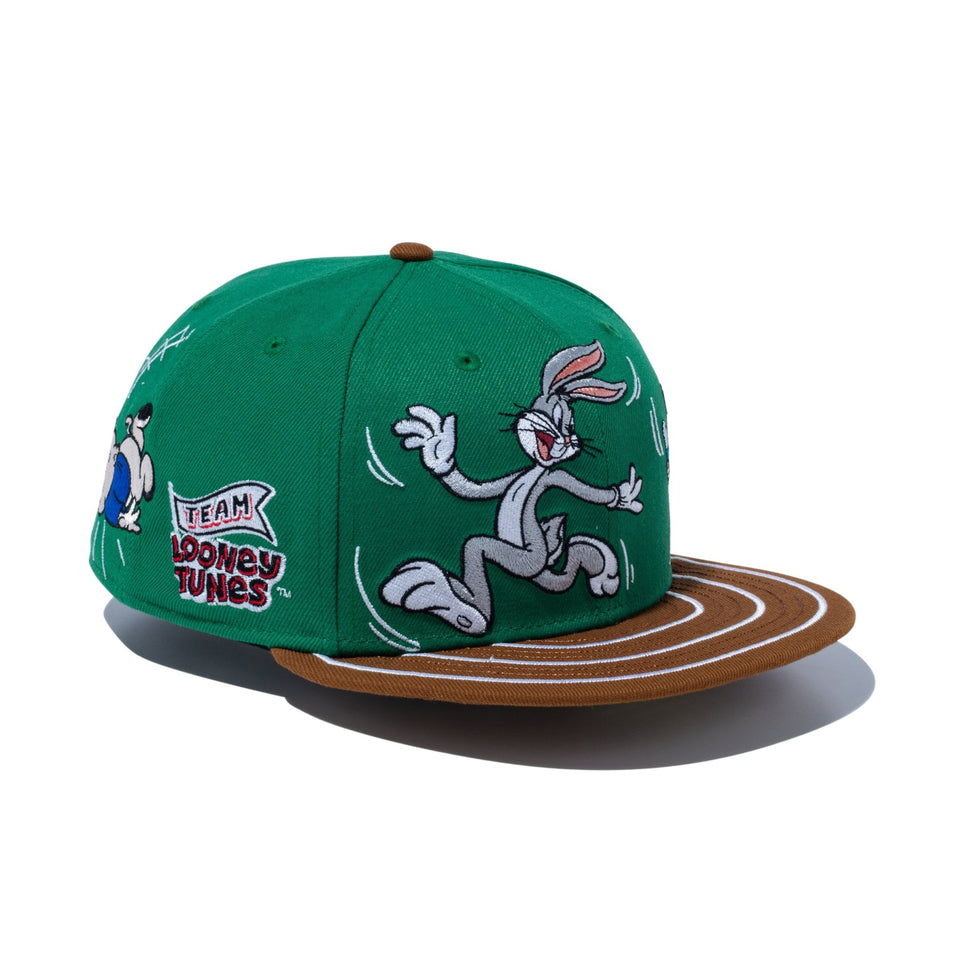 59FIFTY Looney Tunes マルチキャラクター グリーン - 14324560-700 | NEW ERA ニューエラ公式オンラインストア