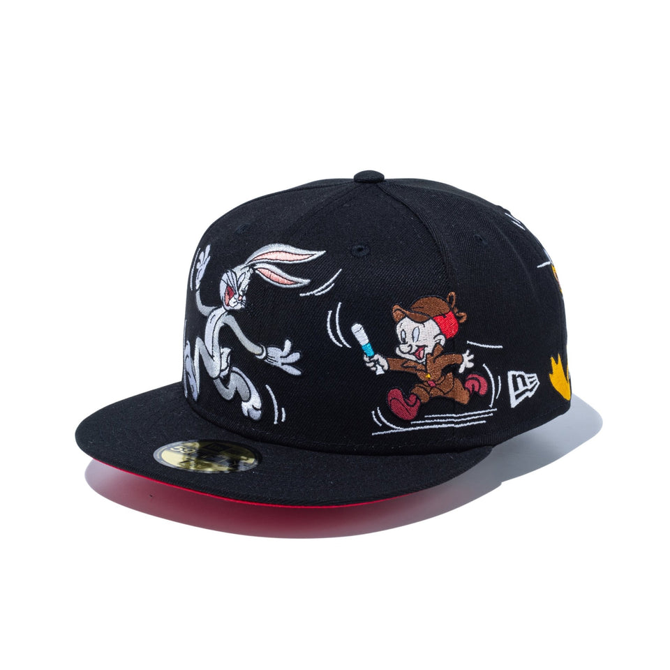 59FIFTY Looney Tunes マルチキャラクター ブラック | ニューエラ ...