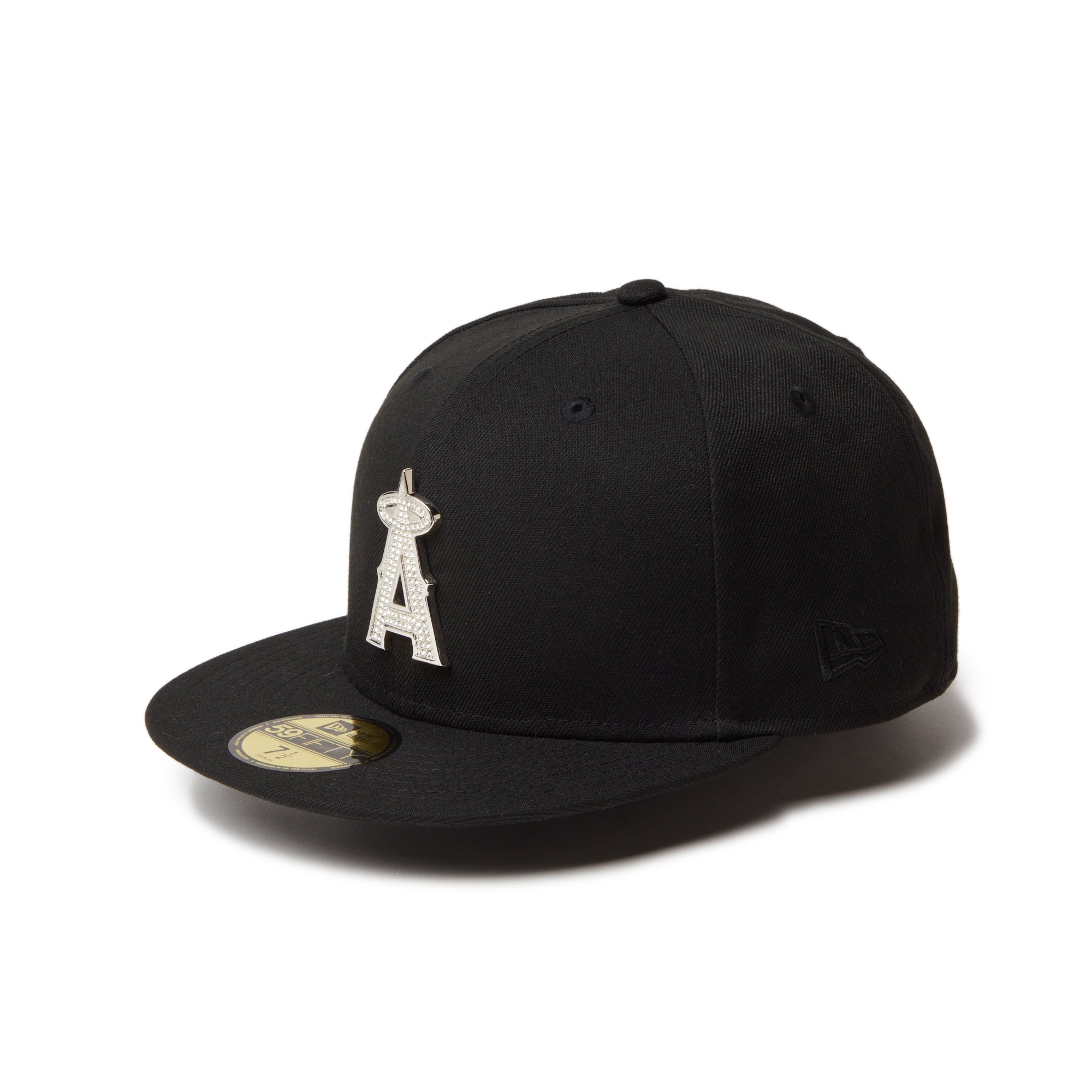 59FIFTY MLB Rhinestone Badge ロサンゼルス・エンゼルス ブラック | ニューエラオンラインストア