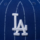 59FIFTY MLB Text Stripe ロサンゼルス・ドジャース ダークロイヤル - 14109897 - 700 | NEW ERA ニューエラ公式オンラインストア