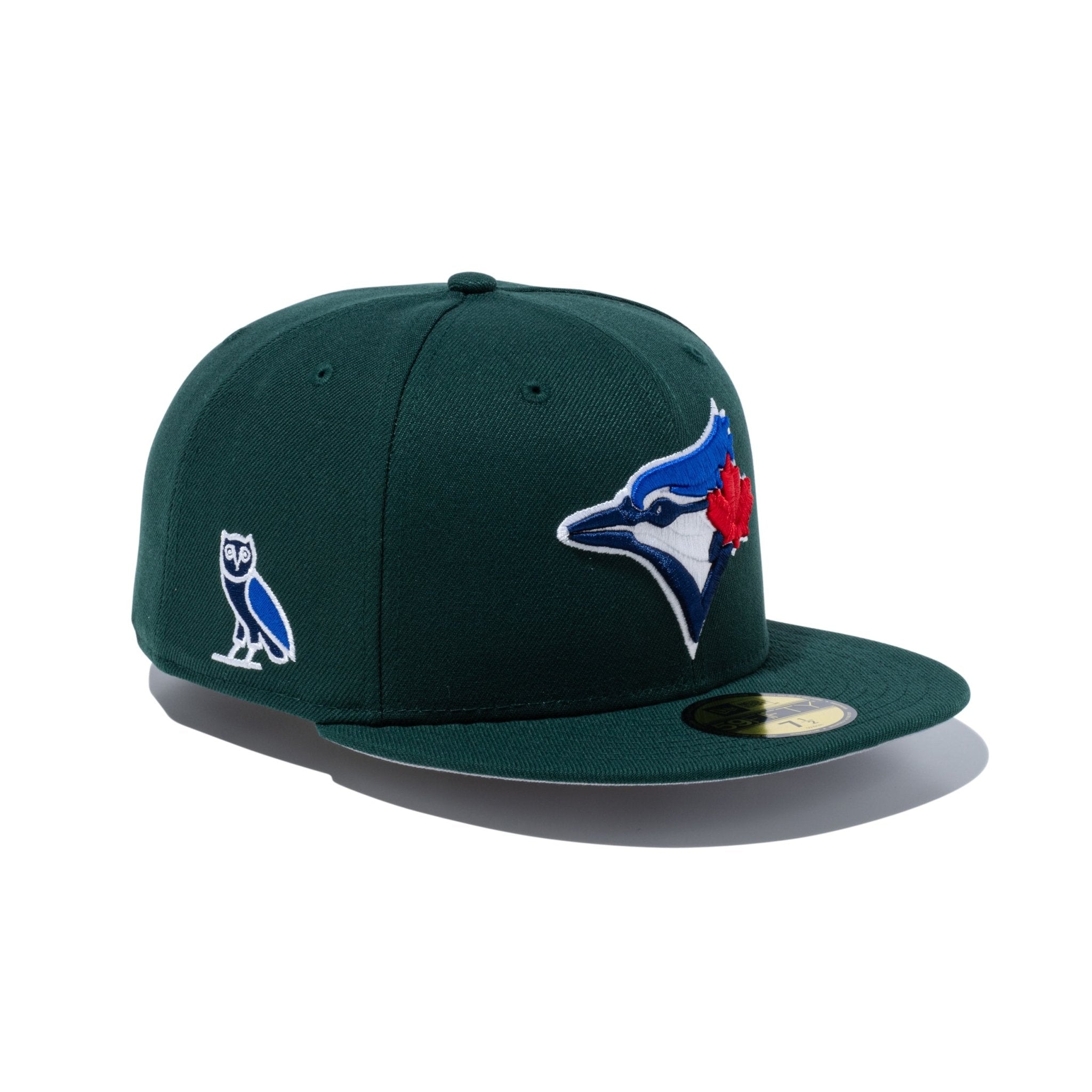 59FIFTY OVO MLB トロント・ブルージェイズ ダークグリーン, 714