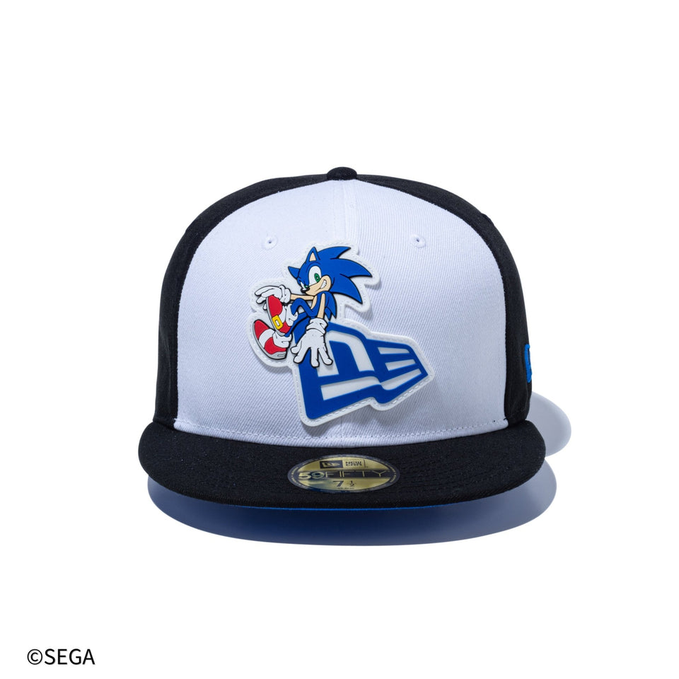 59FIFTY SONIC THE HEDGEHOG ソニック・ザ・ヘッジホッグ フラッグロゴ ブラック - 14520622 - 700 | NEW ERA ニューエラ公式オンラインストア